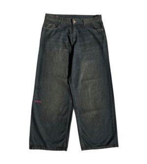 PANTALÓN JEAN SÚPER BAGGY WINE