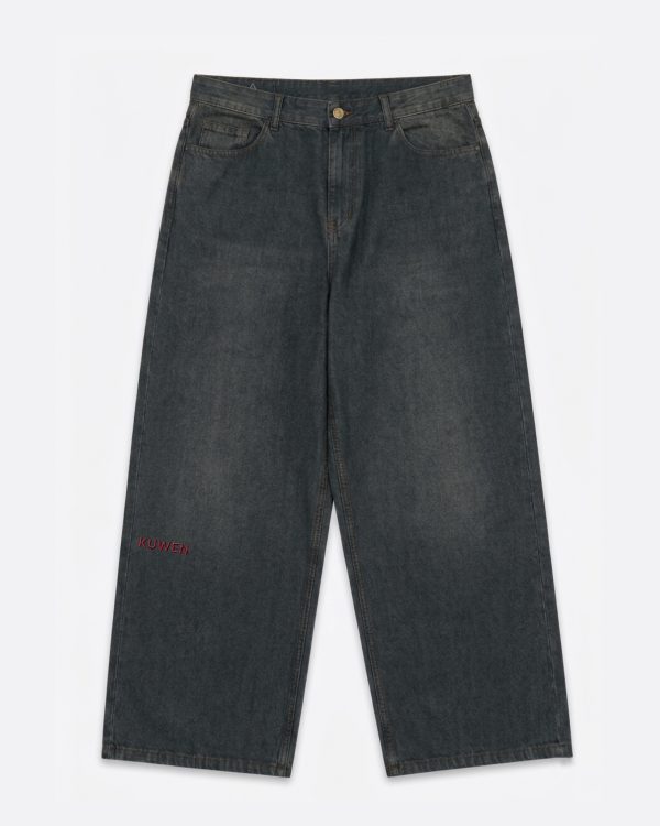 PANTALÓN JEAN SÚPER BAGGY WINE
