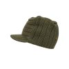 GORRO CON VISERA VERDE