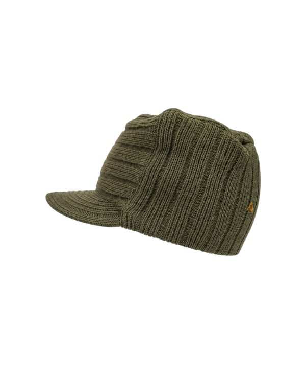 GORRO CON VISERA VERDE