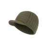 GORRO CON VISERA VERDE