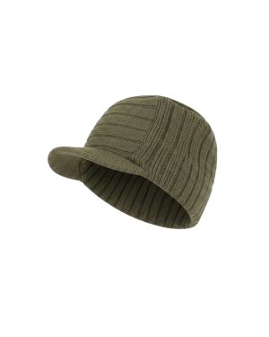 GORRO CON VISERA VERDE