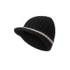 GORRO CON VISERA NEGRO